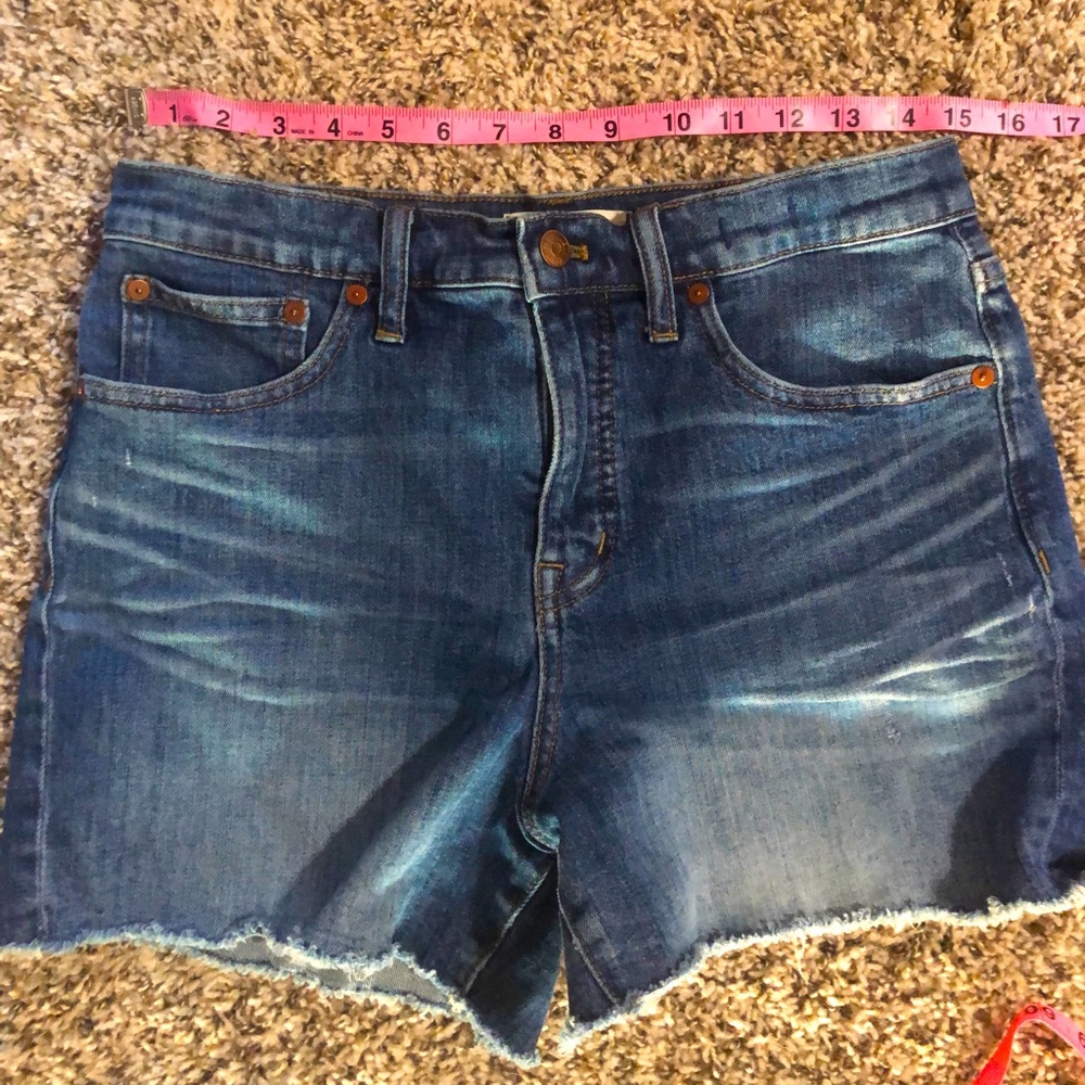 High rise madewell shorts